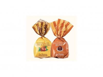 La Suissa Čokoládové bonbóny Applausi Pralinky ořech, bunet 1kg