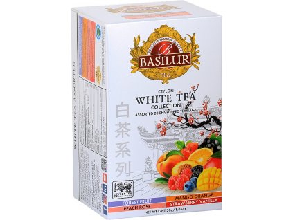 Basilur White Tea Assorted přebal 20x1,5g