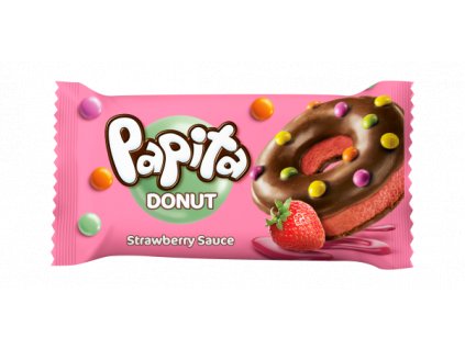 Papita Jahodový donut 40g