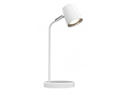 LED moderní stolní lampička MIA C, bílá