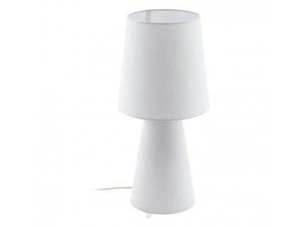 Moderní stolní lampa CARPARA, bílá