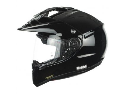 integral motorcycle helmet on off shoei hornet adv glossy black 180043