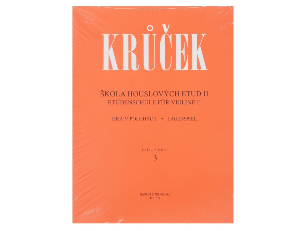 KN Škola houslových etud II (sešit 3, 4) - Václav Krůček