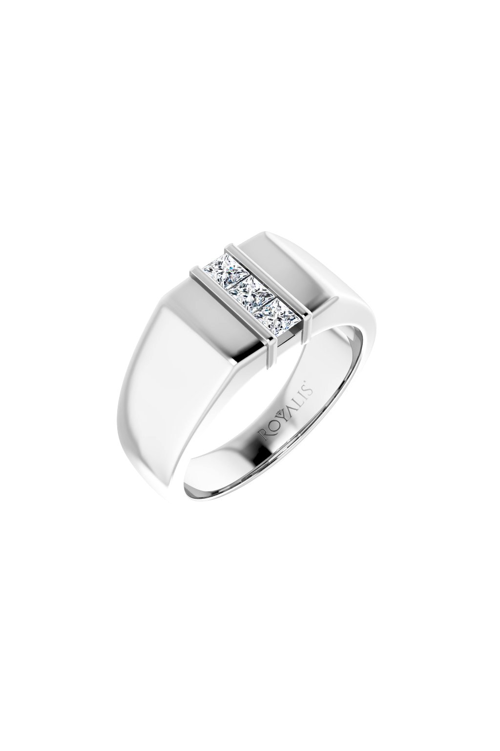 Pánský prsten s diamanty 2022