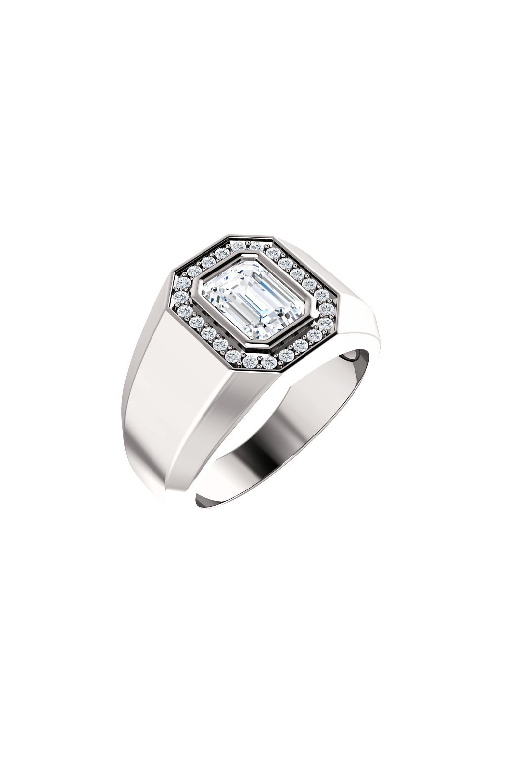 Pánský prsten s Diamanty