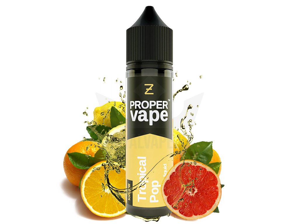 Zeus Juice - Proper Vape - S&V - Tropical Pop - 20ml, produktový obrázek.