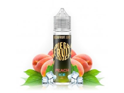 Megafruit Juice - S&V - Peach ICE (Svěží broskev) - 10ml, produktový obrázek.