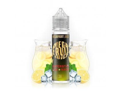 Megafruit Juice - S&V - Superstar Lemonade (Limonáda) - 10ml, produktový obrázek.