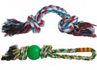 lana a přetahovadla-hračka pro psy