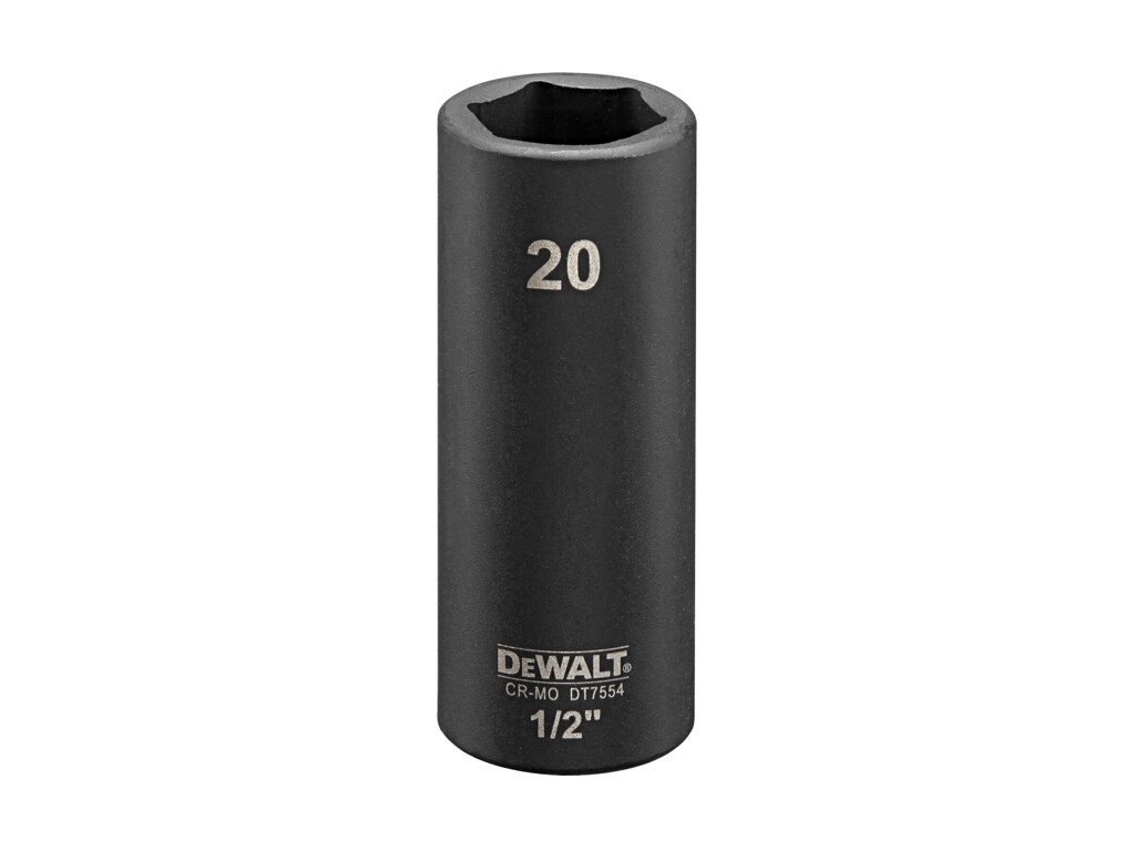 DeWALT 1/2 prodloužená nástrčná hlavice 17 x 78 mm