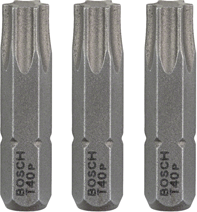 BOSCH šroubovací bity Torx Extra-Hart T40 25mm (3 ks) Obrázek