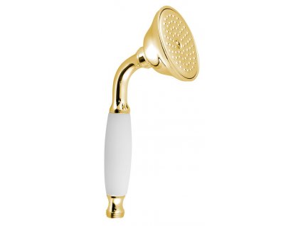 Sapho EPOCA ruční sprcha, 220mm, mosaz/zlato DOC105