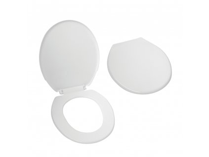 Slovarm - WC sedátko, bílé, PP, antibakteriální se stříbrem T-3550 - 620600