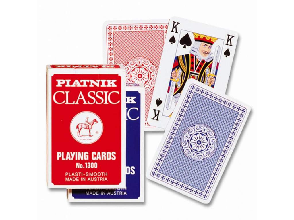 Poker karty Plastic 100%