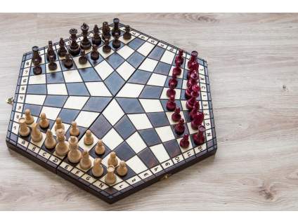 Šachy pro tři  + doprava zdarma