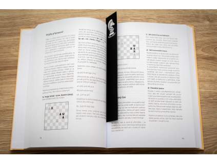 šachová záložka do knihy