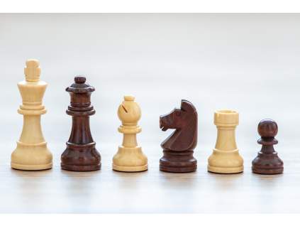 Náhradní dřevěné šachové figurky Staunton