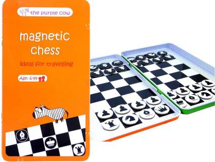 Magnetické šachy Purple Cow