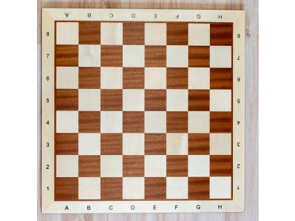 Šachovnice z mahagonu velká V