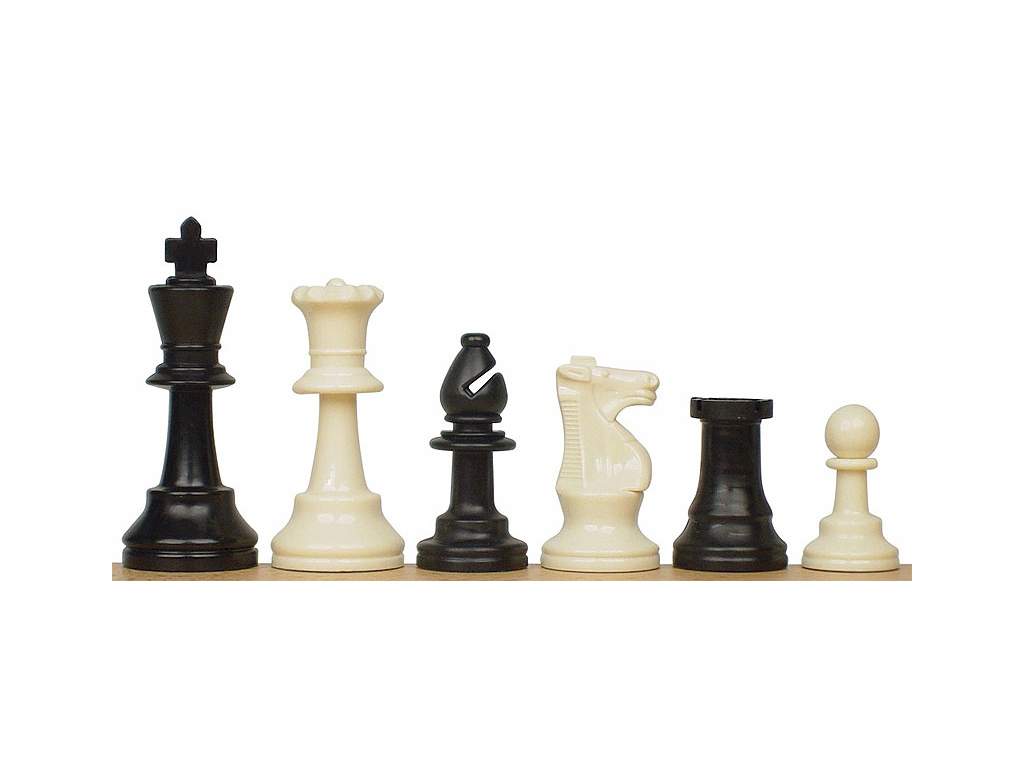 Náhradné šachové figúrky Staunton veľké