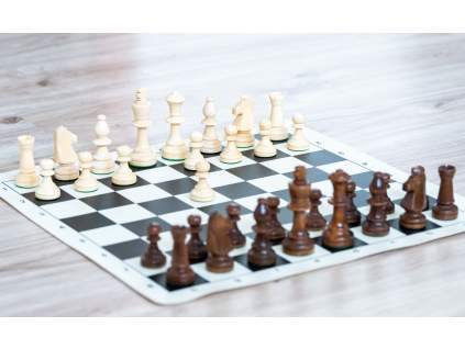 Drevené šachy Glaze klasik  + doprava zdarma