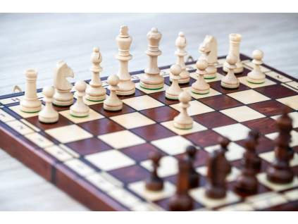 Drevené šachy Royal klasik  + doprava zdarma
