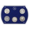 Akrylová etue na mince 10 € a 20 €, modrá