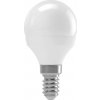 Žárovka LED EMOS mini globe, 4,1W, E14, teplá bílá