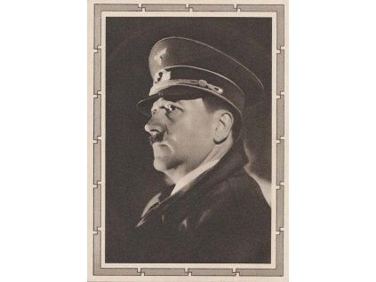 1939, Adolf Hitler, celinová propagační pohlednice