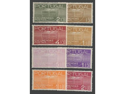 1936, 0.50-10E série Paketmarken, ** , faldy