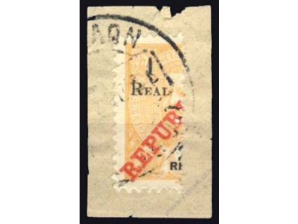 Indie, 1911, 1REAL/2R MiNr.238, výstřižek