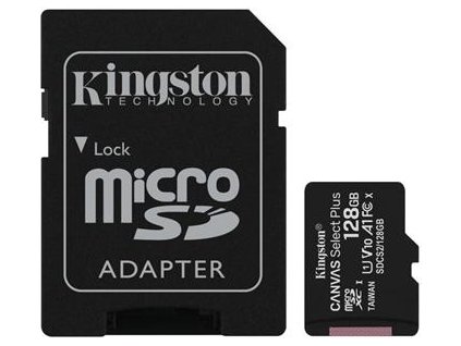 pametova karta kingston canvas select plus a1 128gb microsdxc class 10 100mb s s adapterem i180882[1]
