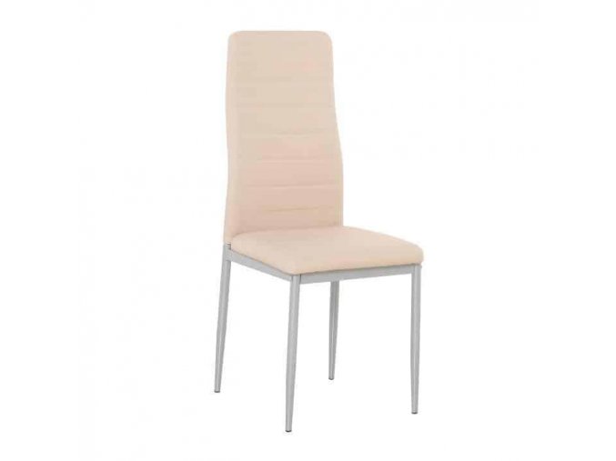 Židle COLETA NOVA - pudrová růžová ekokůže