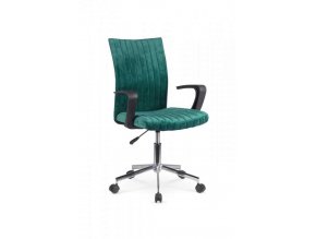 Kancelářská židle DORAL - tmavě zelená