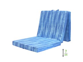Skládací matrace THOMMY 60x190 modrá