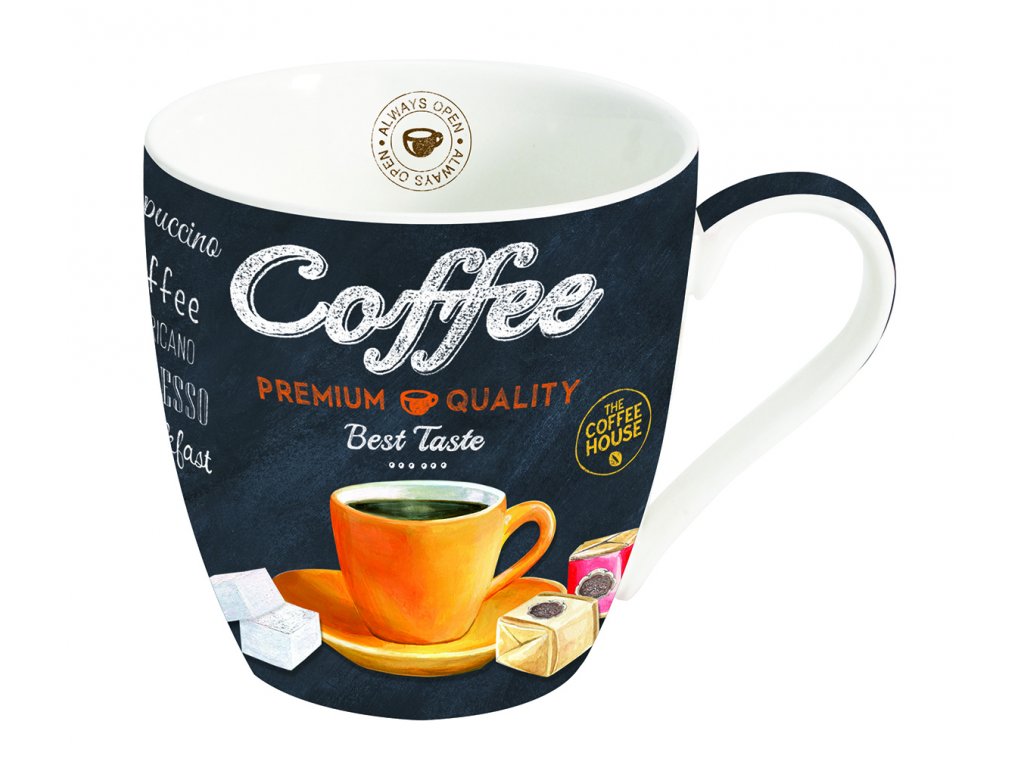 Easy Life - Porcelánový hrnek na kávu It´s Coffee Time - 350 ml