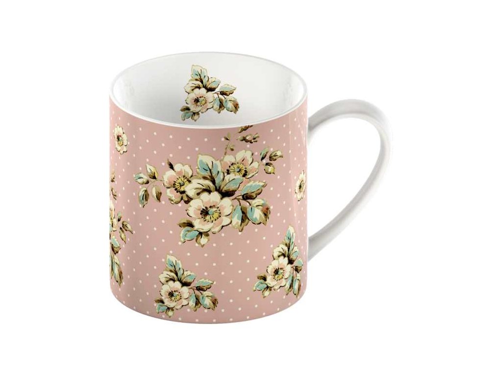 Creative Tops - Porcelánový hrnek Pink Cottage Flower - 330 ml