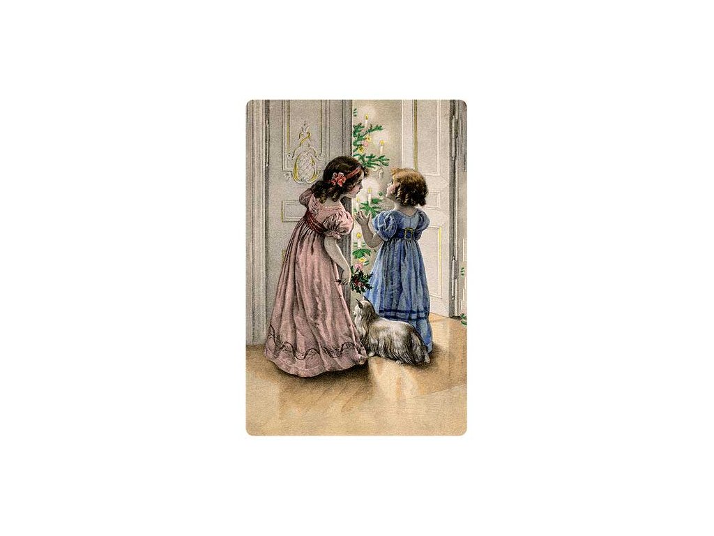 Bohemia Gifts Aromatická vonná karta 10,5 x 16 cm - vánoční večer
