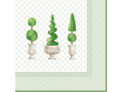 Easy Life - Papírové ubrousky Topiary 20 ks - 33*33 cm