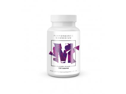 Performance Magnesium 1000 mg, 100 kapslí, (Hořčík 200 mg + Vitamín B6)