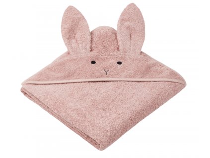 Augusta hooded towel LW14760 0037 Rabbit rose 1