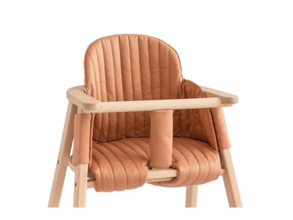 Growing green high chair cushion sienna brown nobodinoz 1 8435574918390