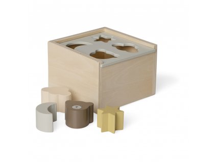 Chris Wooden sorting cube primary