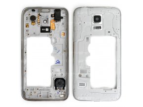 Samsung Galaxy S5 mini G800f středový rám stříbrný