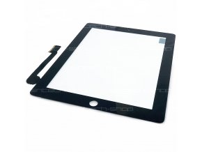 iPad 3 / iPad 4 čelní sklo + digitizer (Touchscreen) - černý
