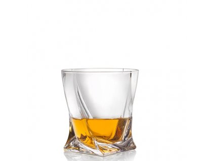 Crystalite Bohemia Sklenice na whisky Quadro 340 ml