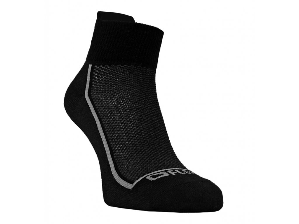 FLORES Sneaker - černá/šedá