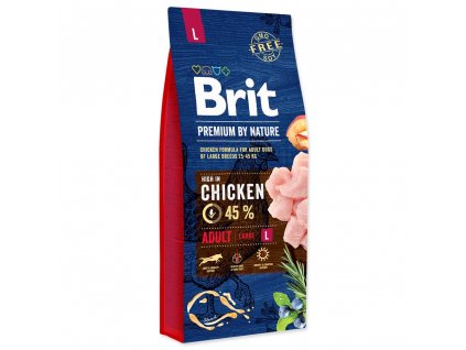 brit premium by nature adult l 15 kg