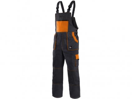Pracovní kalhoty CXS Luxy Robin - černá/oranžová