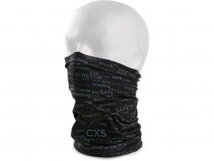 Multifunkční šátek CXS Darren - černý